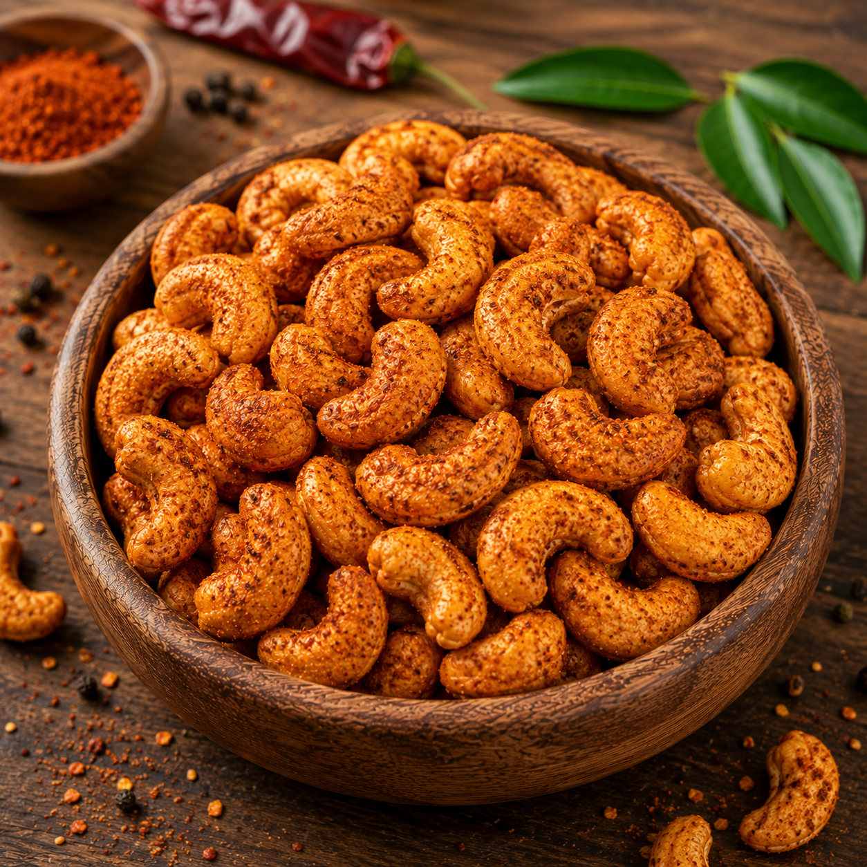 Home masala cashews