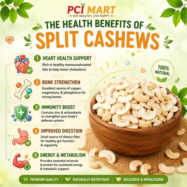 cashew split premium