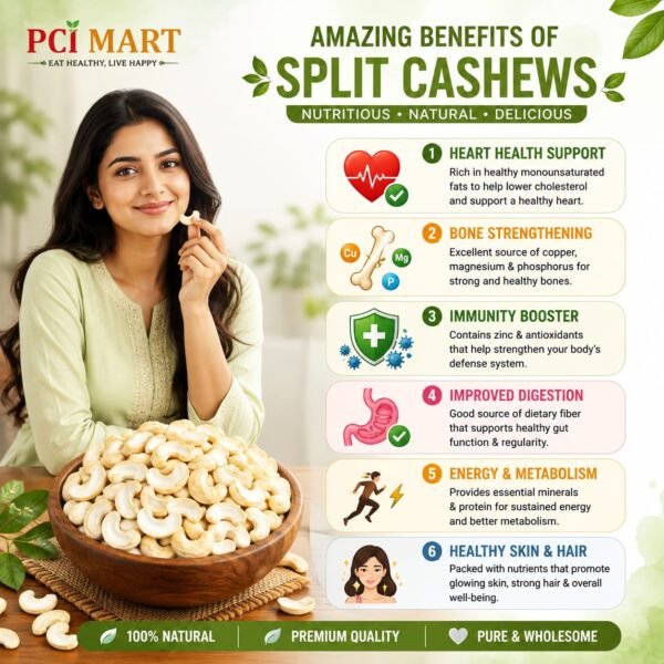 cashew split premium