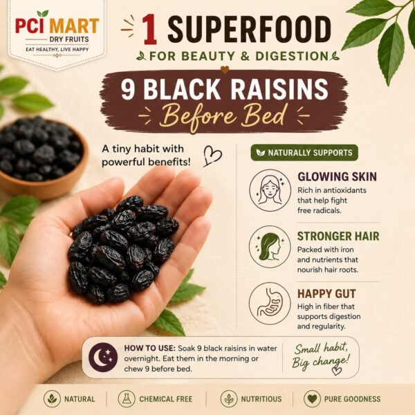 black raisins