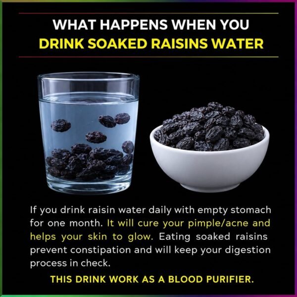 black raisins