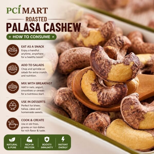 roasted palasa cashews