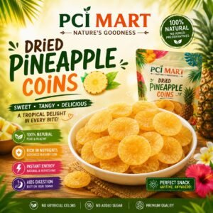 dried pineapple coin
